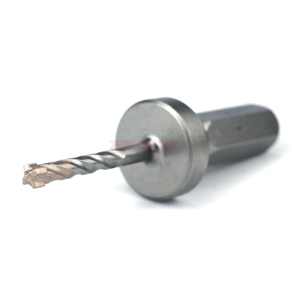Ударное сверло Cross 4Cutter с быстрой остановкой и шестигранным хвостовиком 7/16 дюйма