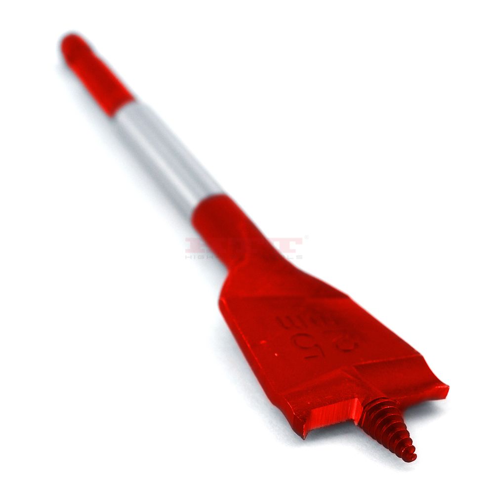 Самоходное плоское сверло по дереву с винтовым наконечником