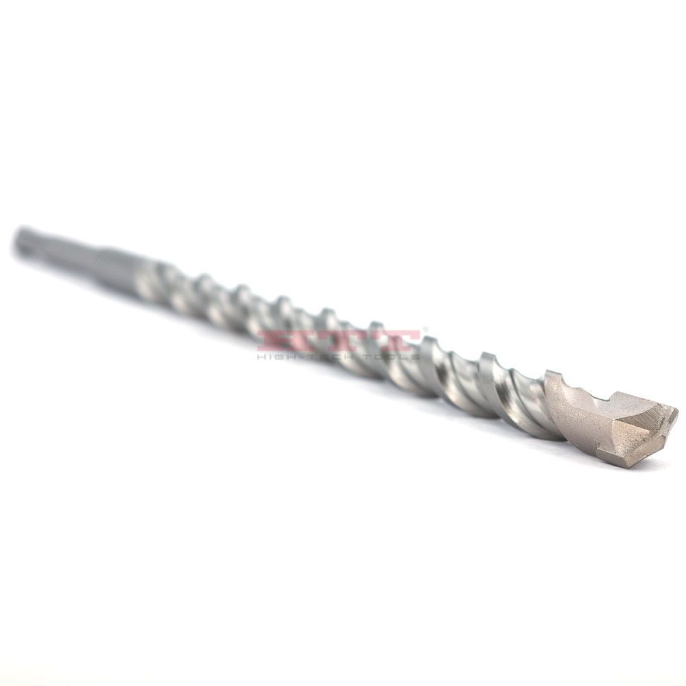 2cutter W Carbide Tip-Tipmed Drill Bint SDS-Plus