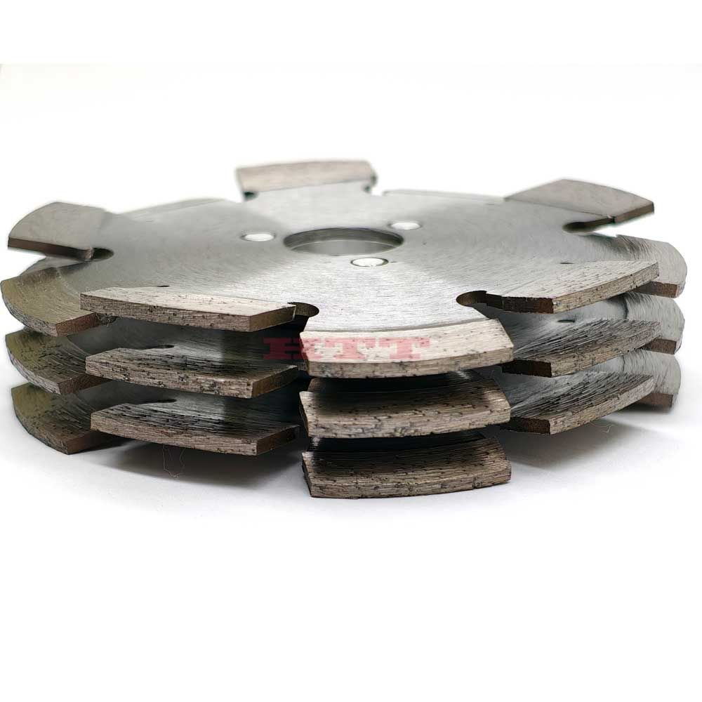 Трехдисковое алмазное полотно для фрезерования стен